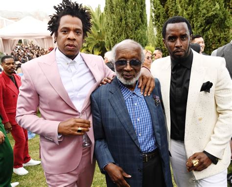 JAY-Z, Clarence Avant, and Diddy at the 2020 Roc Nation Brunch in LA ...