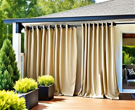 Give Your Outdoor Space a Makeover with Patio Curtain Rods - Corley Designs