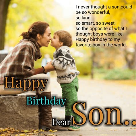 25 Best Birthday Wishes From Mom to son - Home, Family, Style and Art Ideas