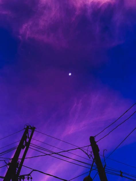 Purple Sky Wallpaper