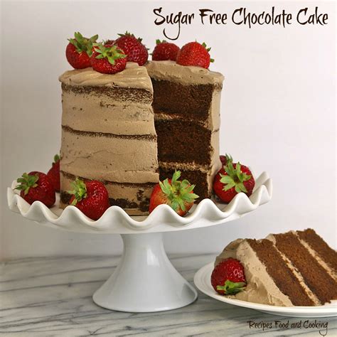 Sugar Free Chocolate Cake from Recipes Food and Cooking