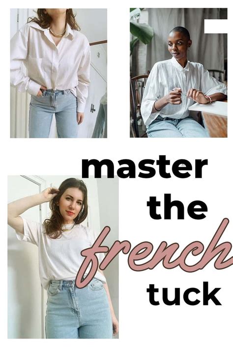 How to do a french tuck or half tuck with every style of shirt. This ...