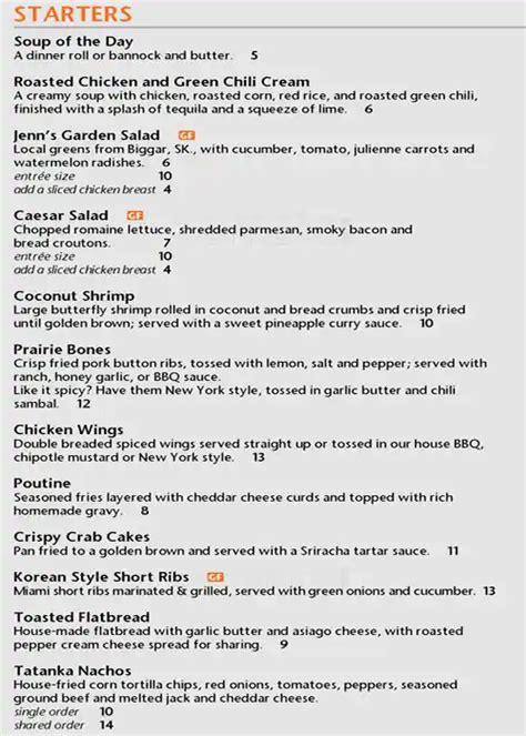 Arrowhead Grill Menu, Menu for Arrowhead Grill, Riversdale, Saskatoon ...