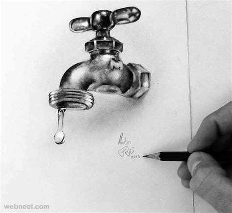 25 Beautiful 3D Pencil Drawings and 3D Art works - Part 2