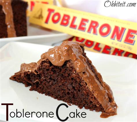 ~Toblerone Cake! | Oh Bite It