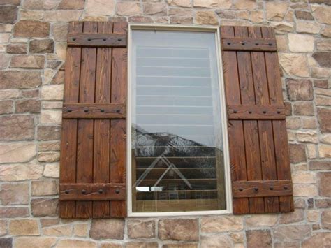 Exterior Wood Shutters Diy