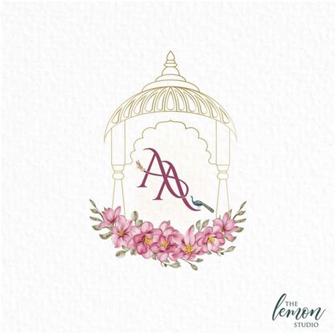 AA Wedding Logo | Digital invitations wedding, Wedding name cards ...