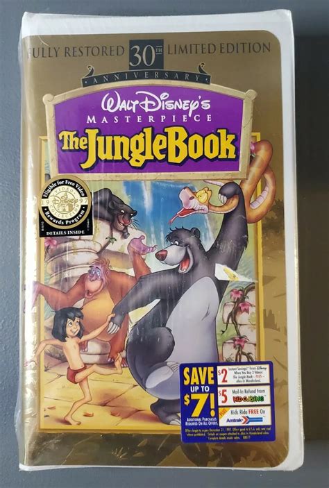 The Jungle Book 1997 Vhs