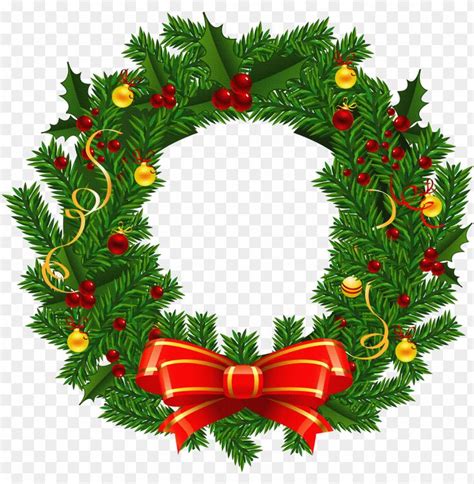 Xmas Stuff For Christmas Wreath Images Clip Art - Christmas Wreath ...