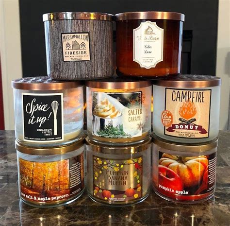 Pin by anna on fall | Fall candles, Bath body works candles, Candles