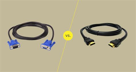 VGA vs. HDMI: What's the Difference?