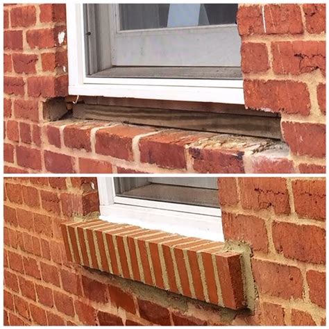 Repairing and Replacing Exterior Window Sills on Historic Brick Homes