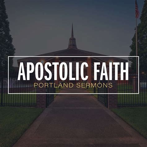 Apostolic Faith Church | 10-24-2023 - Ryan Erdmann - Signs of Christ's ...