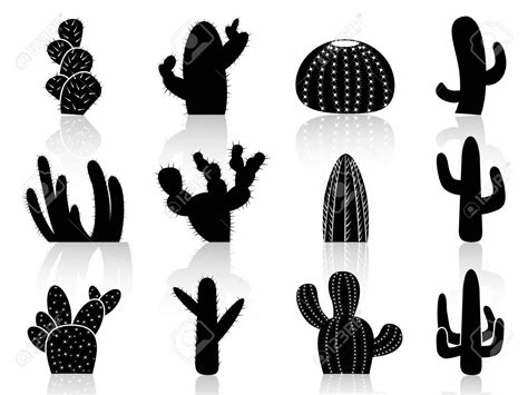 cactus silhouette clipart 19 free Cliparts | Download images on ...