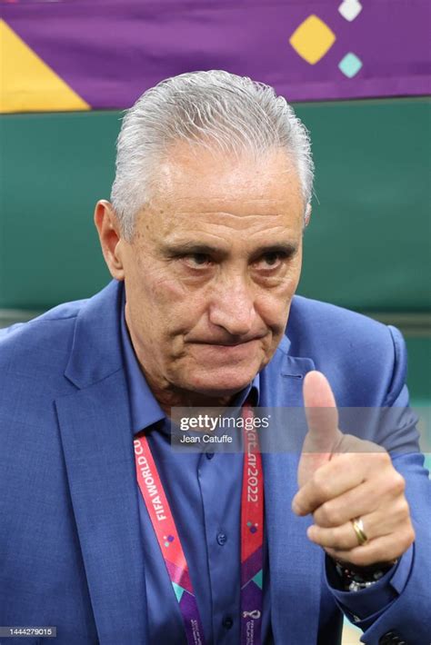 Brazil head coach Tite during the FIFA World Cup Qatar 2022 Group G ...