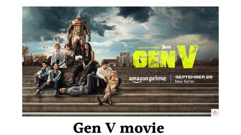 Gen V TV Series (2023) Gen v season 1 web series | Release Date, Review ...