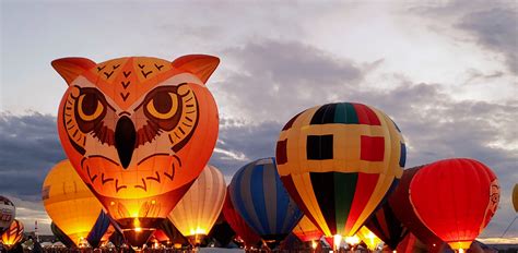 Albuquerque International Balloon Fiesta - Night Balloon Glow!