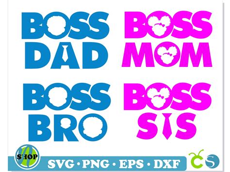 African American Boss Baby Family Svg Bundle Boss Mom Svg | Etsy UK