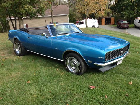 1968 Chevy Camaro Convertible RS/SS Clone - Classic Chevrolet Camaro ...