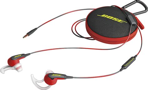 Best Buy: Bose SoundSport® Wired In-Ear Headphones (iOS) Power Red ...