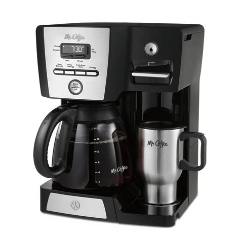 Mr. Coffee 12-Cup Versatile Brew Programmable Coffee Maker and Hot ...