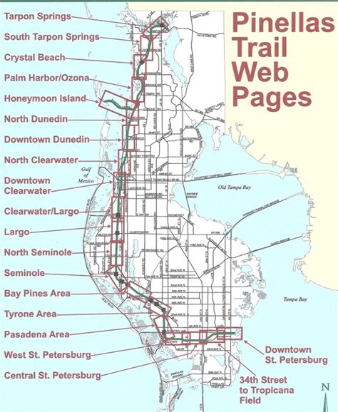 26 Map Of Pinellas Trail - Maps Online For You