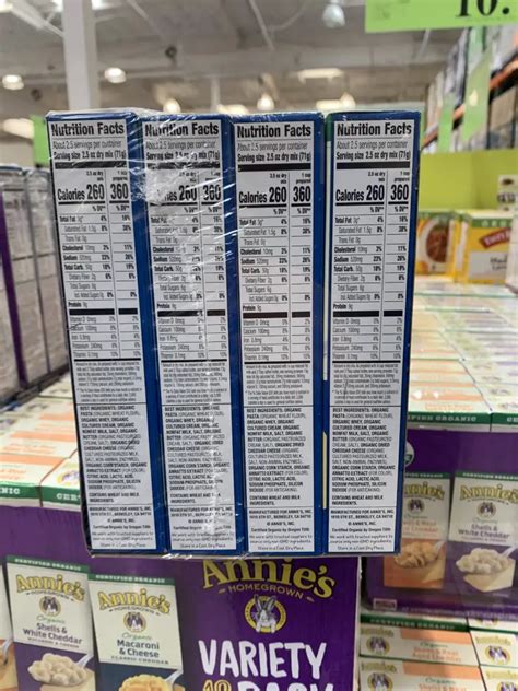 Costco Organic Annie's Mac & Cheese Variety 12 Pack - Costco Fan