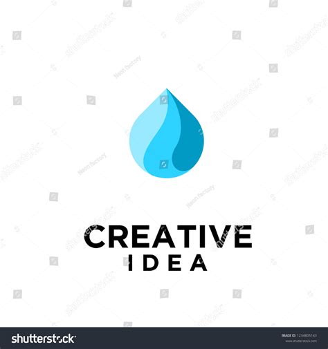 Abstract Water Aqua Logo Design Water Stock Vector (Royalty Free ...