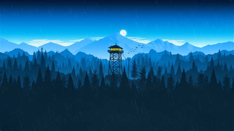 Wallpaper : Firewatch, Video Game Art, minimalism, simple 1920x1080 ...