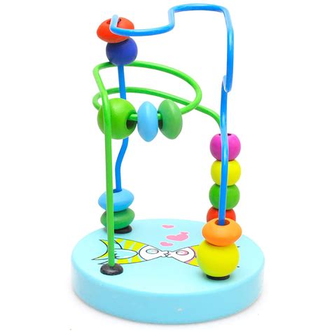 Educational Toys For Baby Kids Children Colorful Toy Mini Around Beads ...