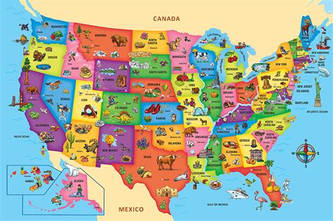 USA Map, 80 Pieces, MasterPieces | Puzzle Warehouse