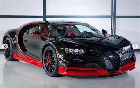 Black and Red Bugatti Chiron Sport Shows Majestic Spec - autoevolution