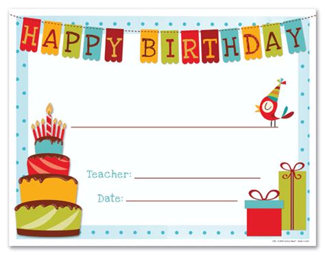 5 Best Images of Happy Birthday Printable Gift Certificate - Happy ...