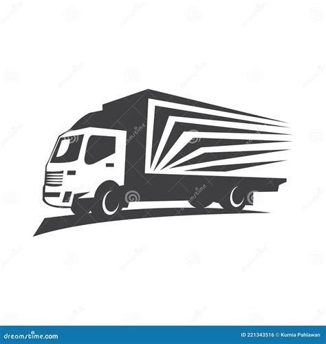 Delivery Truck Logo , Truck Logo Vector Stock Illustration ...