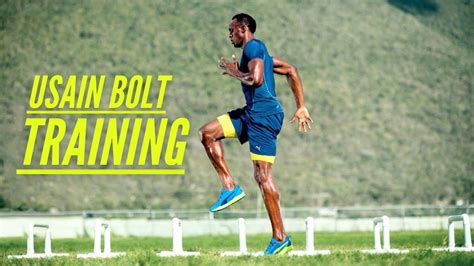 Usain Bolt - Track & Training | Workout and Gym | Usain bolt training ...