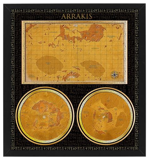 FULL map of Arrakis? : r/dune