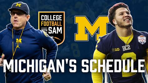 Michigan's 2023 Schedule Preview | Michigan Football 2023 - Win Big Sports