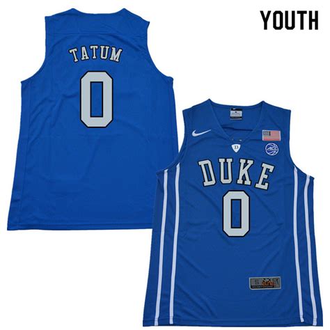 Jayson Tatum Jersey : Official Duke Blue Devils Basketball Jerseys Sale ...