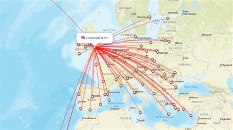 Find all direct flights to the airport of Liverpool - Directflights.com