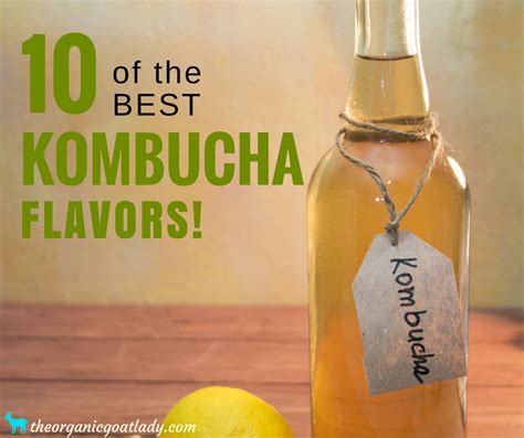 Kombucha Recipe: 10 Amazing Kombucha Flavors That You Will LOVE! - The ...