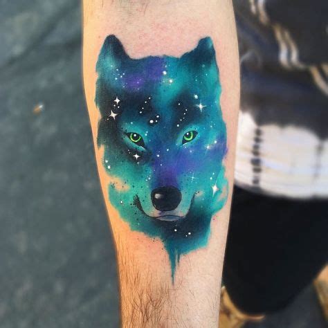 16 Galaxy wolf tattoo ideas | wolf tattoo, galaxy wolf, wolf tattoos