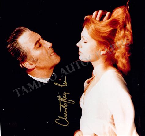 Christopher Lee Autograph Photo as Count Dracula – Tamino