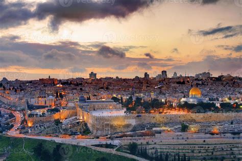 Jerusalem Skyline 1414072 Stock Photo at Vecteezy