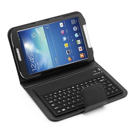 Bluetooth Keyboard Folio for Samsung Galaxy Tab 3 8.0" Tablet (87438 ...