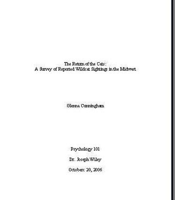 Title Page | Writing, Format & Examples - Lesson | Study.com