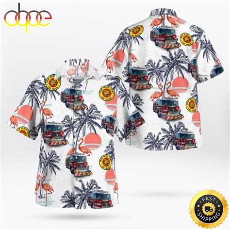 Palm Beach County Fire Rescue Hawaiian Shirt – Musicdope80s.com