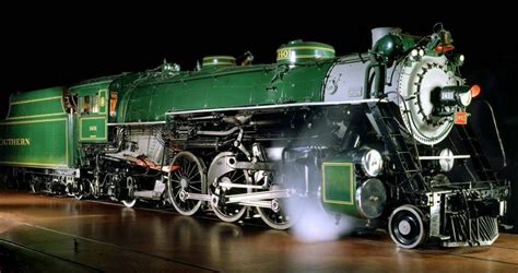 Southern RR #1401 in the Smithsonian Museum in Washington DC ...