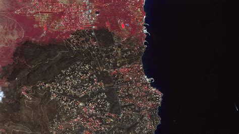 Satellite Images Show Devastation Wrought by Greek Forest Fires ...