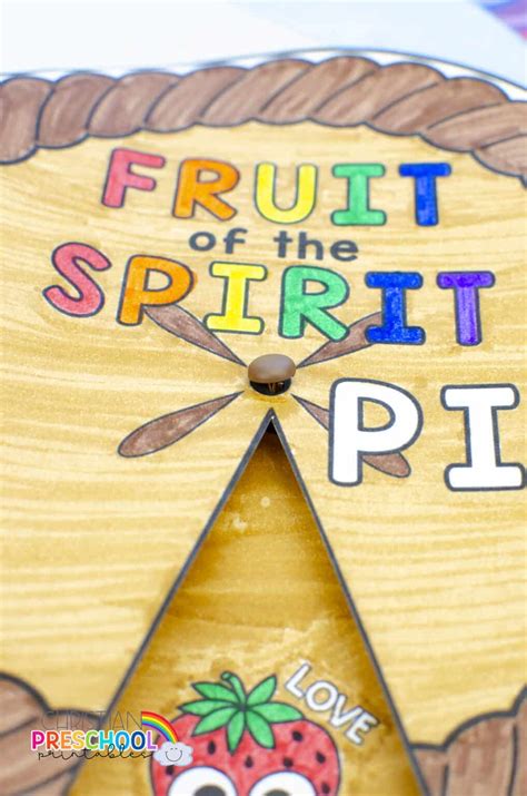 Fruit of the Spirit Bible Craft Archives - Christian Preschool Printables