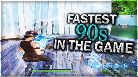 Here's how to do the fastest 90s in Fortnite - YouTube